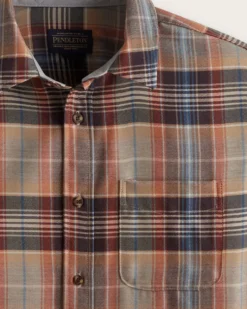 MEN'S PLAID MERINO LODGE SHIRT