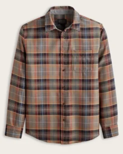 MEN'S PLAID MERINO LODGE SHIRT