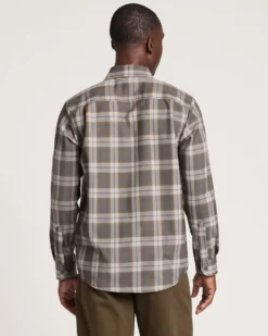 MEN'S PLAID MERINO LODGE SHIRT