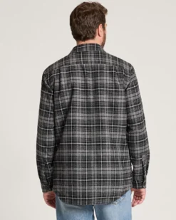 MEN'S PLAID QUILTED CPO JACKET