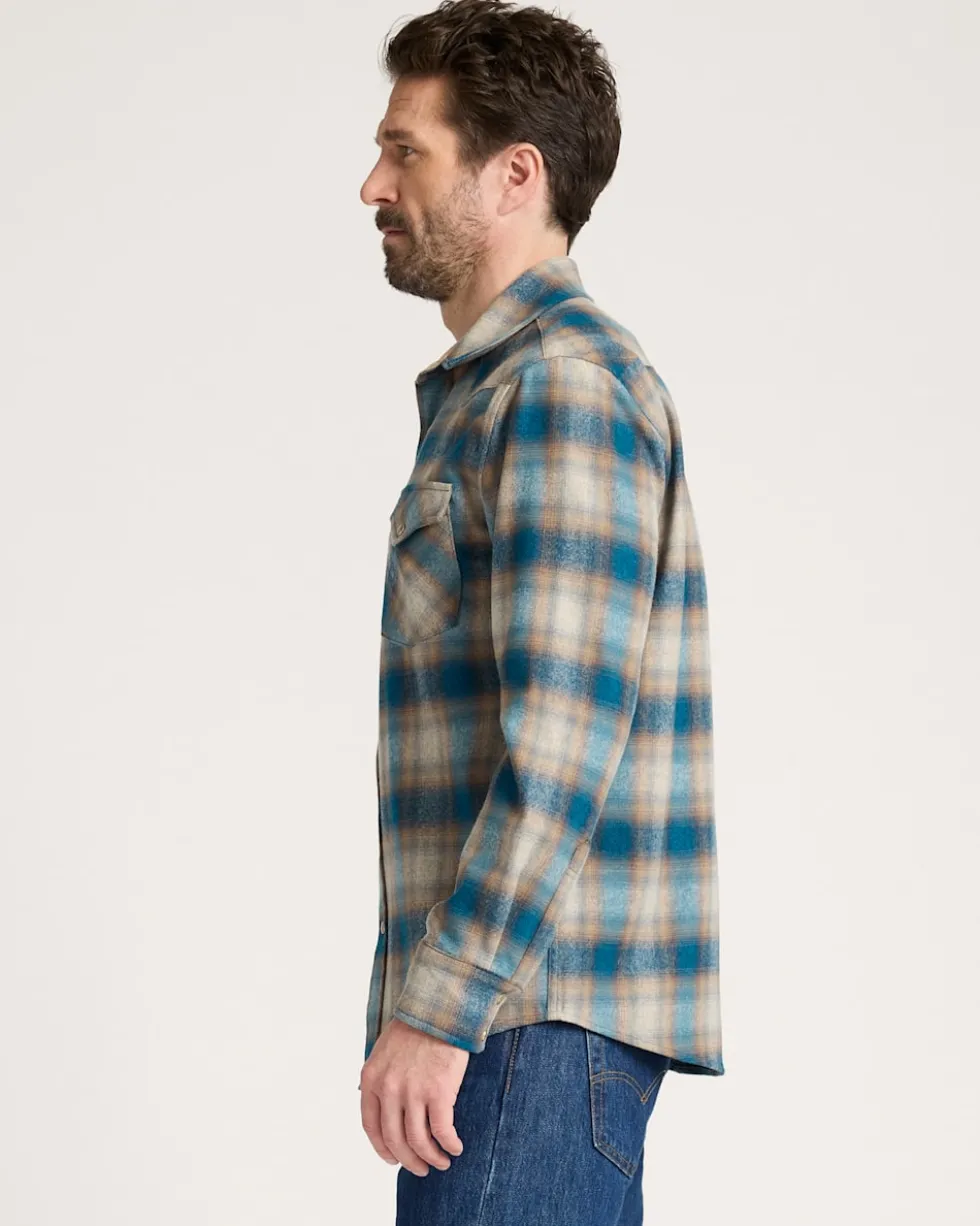MEN'S PLAID SNAP-FRONT WESTERN CANYON SHIRT