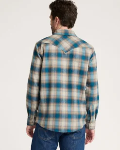 MEN'S PLAID SNAP-FRONT WESTERN CANYON SHIRT