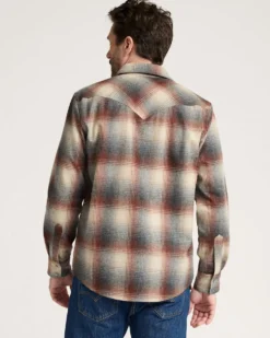 MEN'S PLAID SNAP-FRONT WESTERN CANYON SHIRT