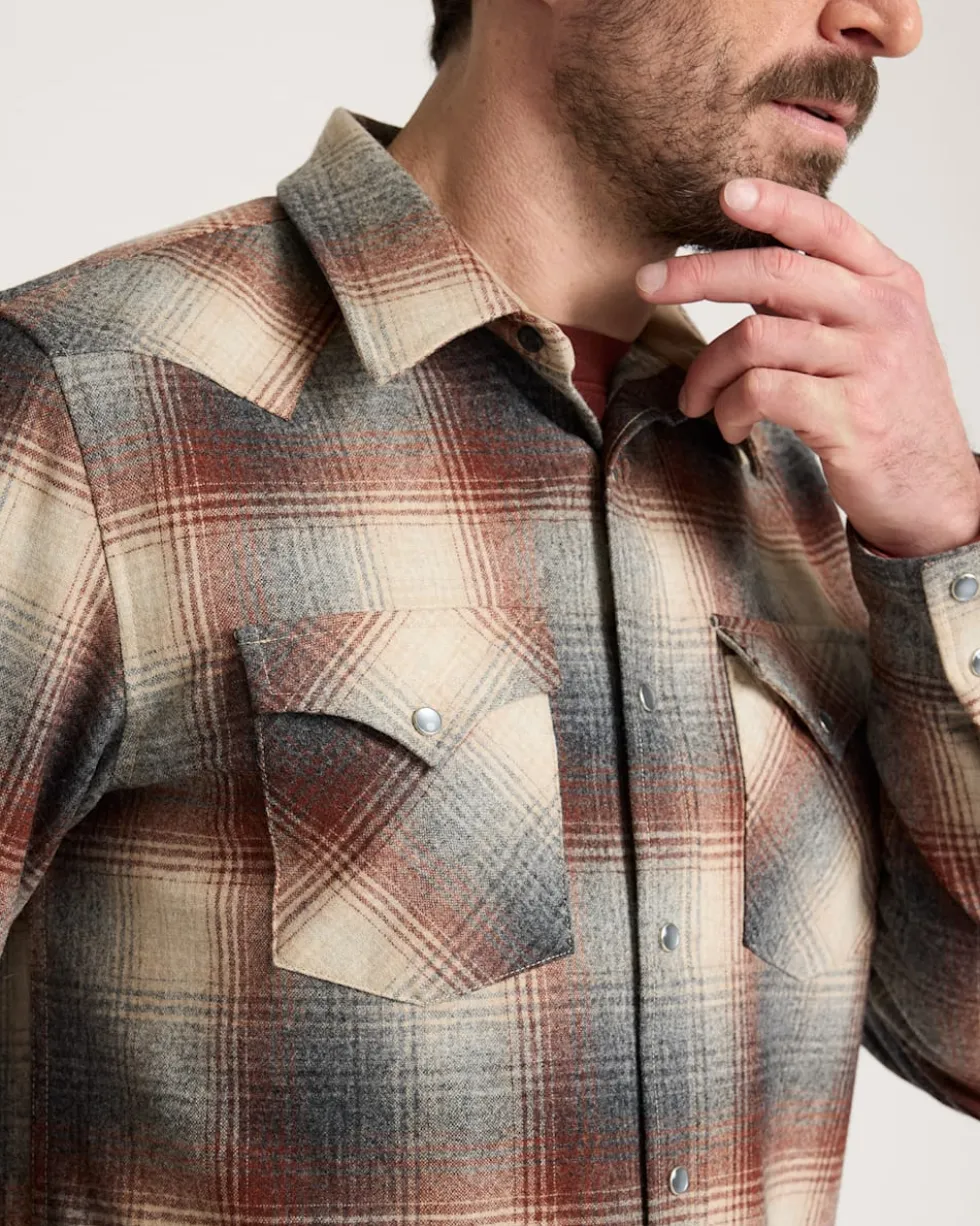 MEN'S PLAID SNAP-FRONT WESTERN CANYON SHIRT