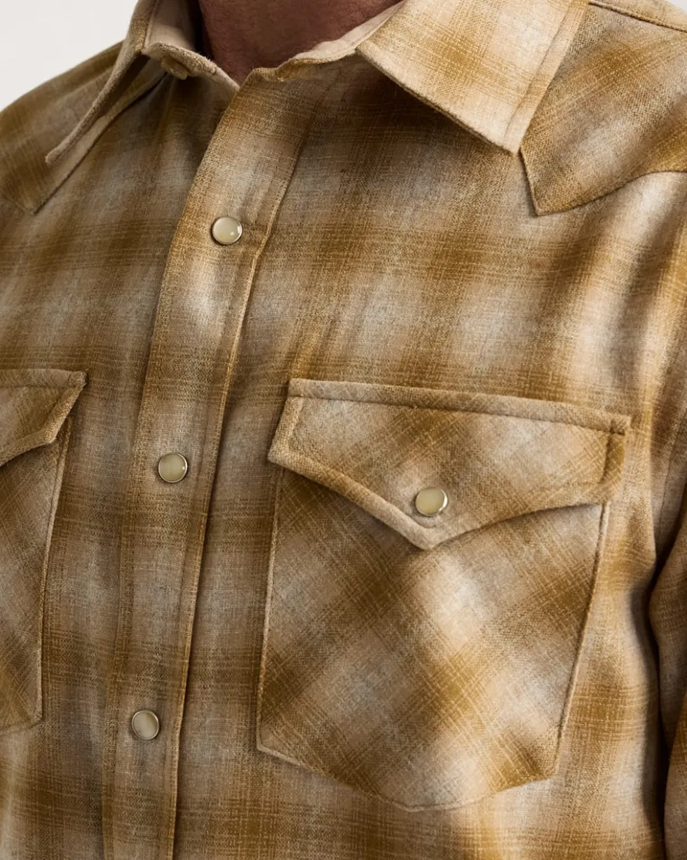 MEN'S PLAID SNAP-FRONT WESTERN CANYON SHIRT