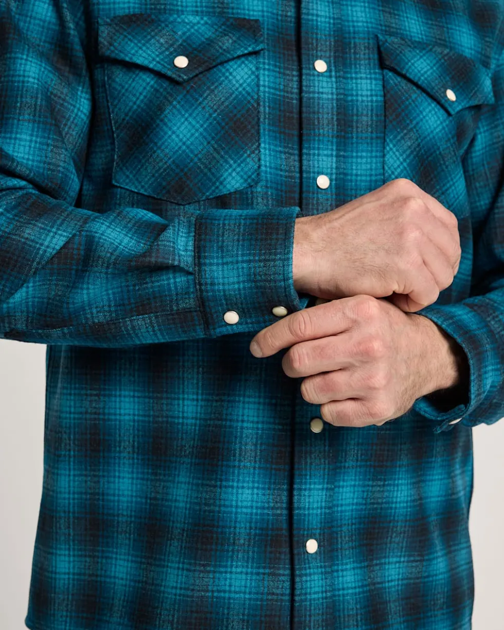 MEN'S PLAID SNAP-FRONT WESTERN CANYON SHIRT
