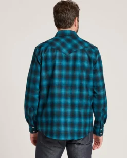 MEN'S PLAID SNAP-FRONT WESTERN CANYON SHIRT