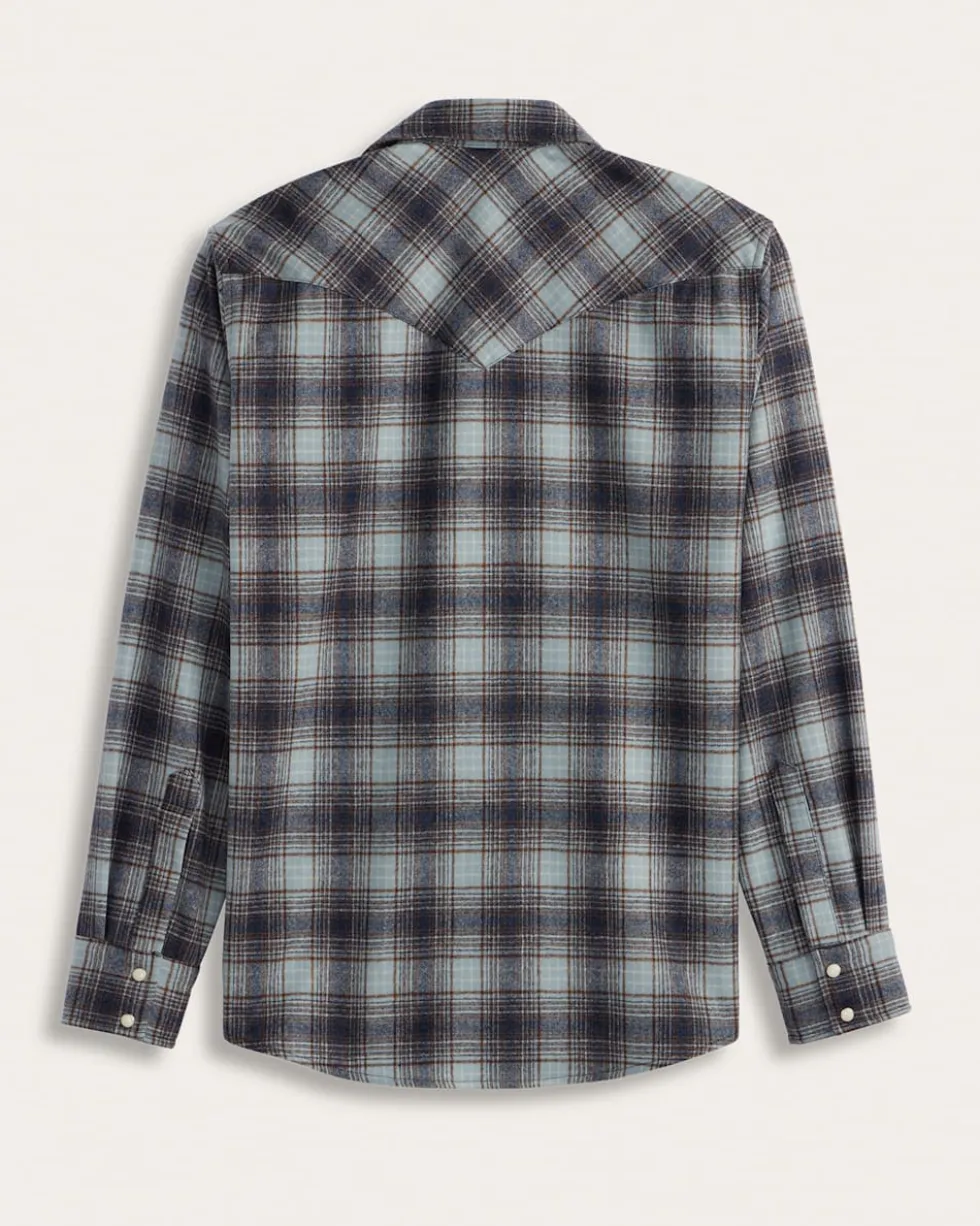 MEN'S PLAID SNAP-FRONT WESTERN CANYON SHIRT