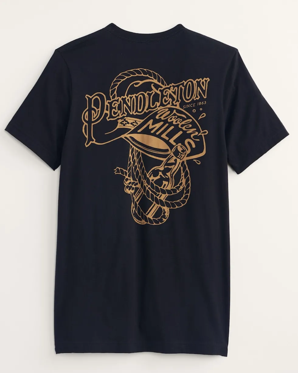 MEN'S RODEO HAT GRAPHIC TEE