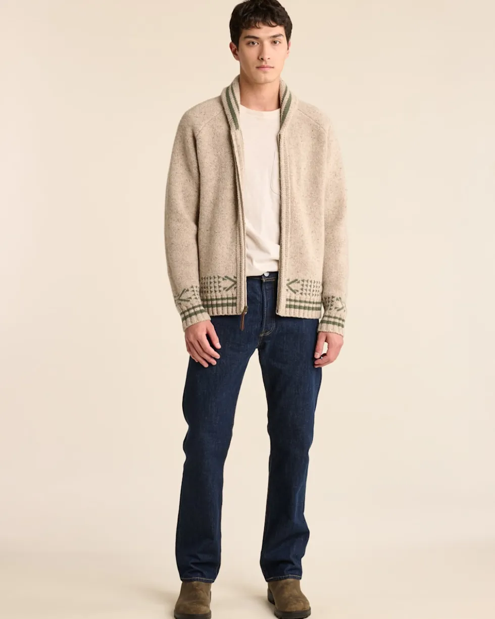 MEN'S SALMON FALLS LAMBSWOOL CARDIGAN