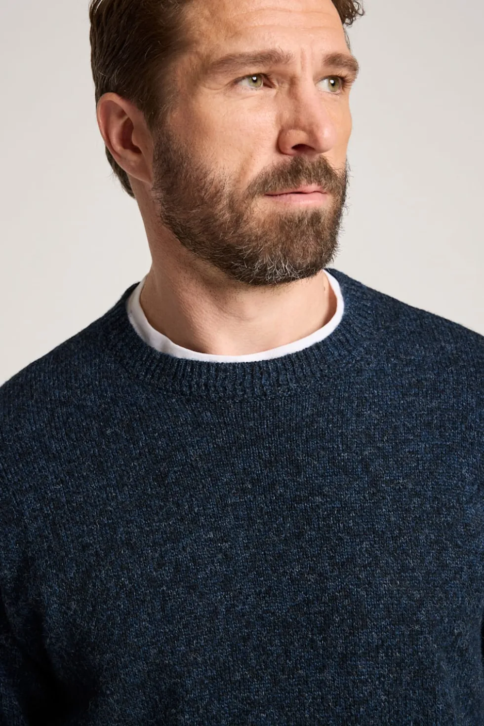 MEN'S SHETLAND COLLECTION SWEATER