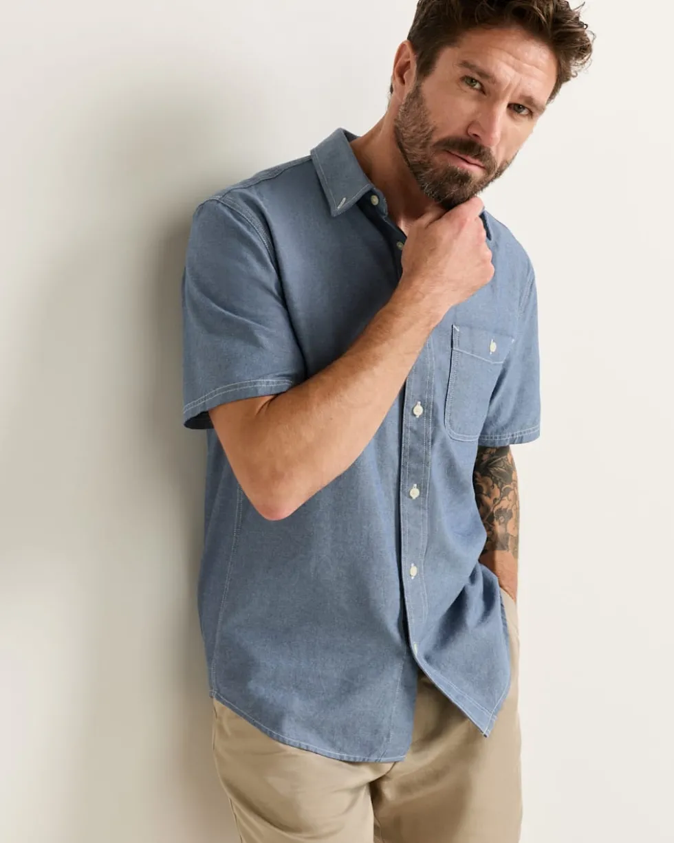 MEN'S SHORT-SLEEVE BAYSIDE SHIRT