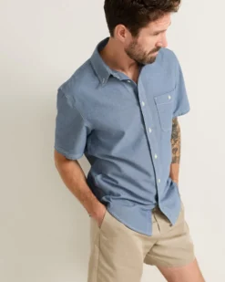 MEN'S SHORT-SLEEVE BAYSIDE SHIRT