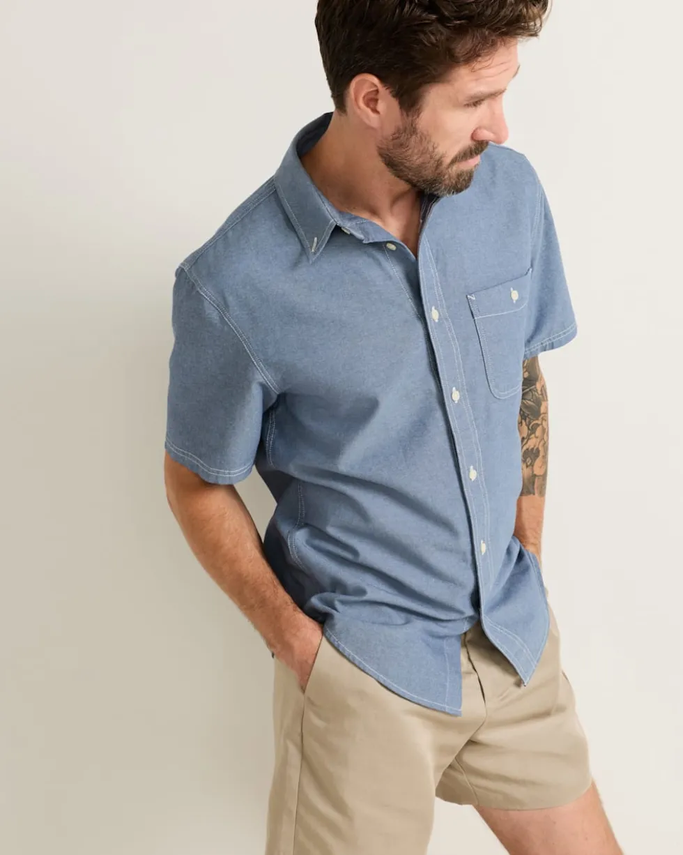 MEN'S SHORT-SLEEVE BAYSIDE SHIRT