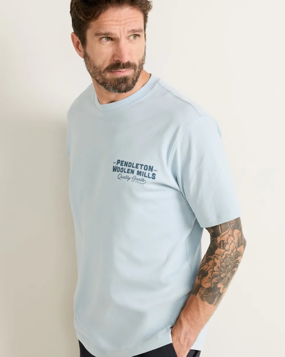 MEN'S SHORT-SLEEVE DESCHUTES CROSS GRAPHIC TEE
