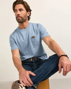 MEN'S SHORT-SLEEVE DESCHUTES POCKET TEE