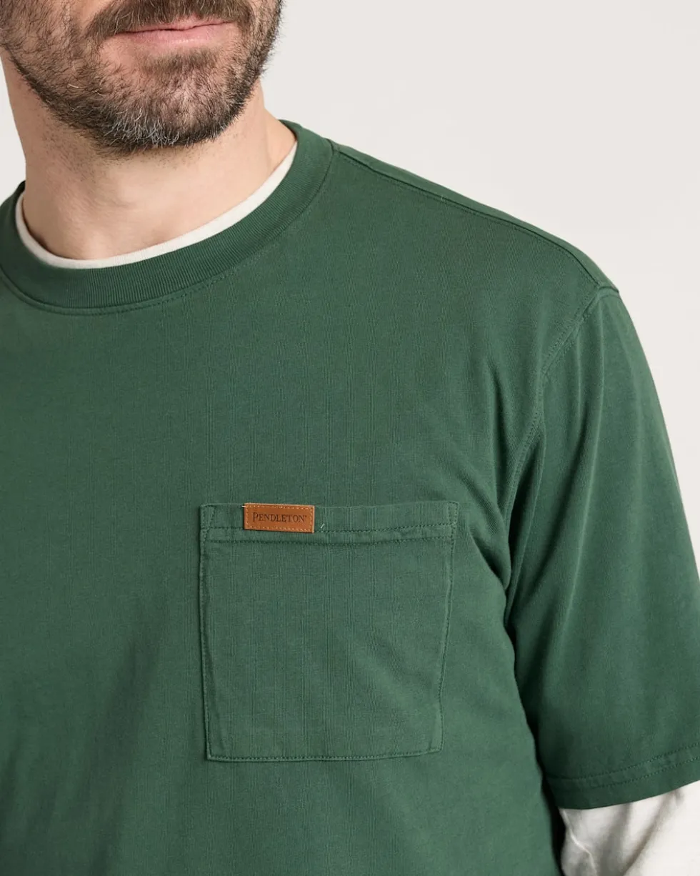 MEN'S SHORT-SLEEVE DESCHUTES POCKET TEE