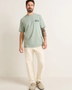 MEN'S SHORT-SLEEVE DESCHUTES SALMON GRAPHIC TEE
