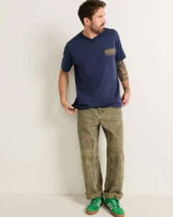 MEN'S SHORT-SLEEVE DESCHUTES VINTAGE GRAPHIC TEE