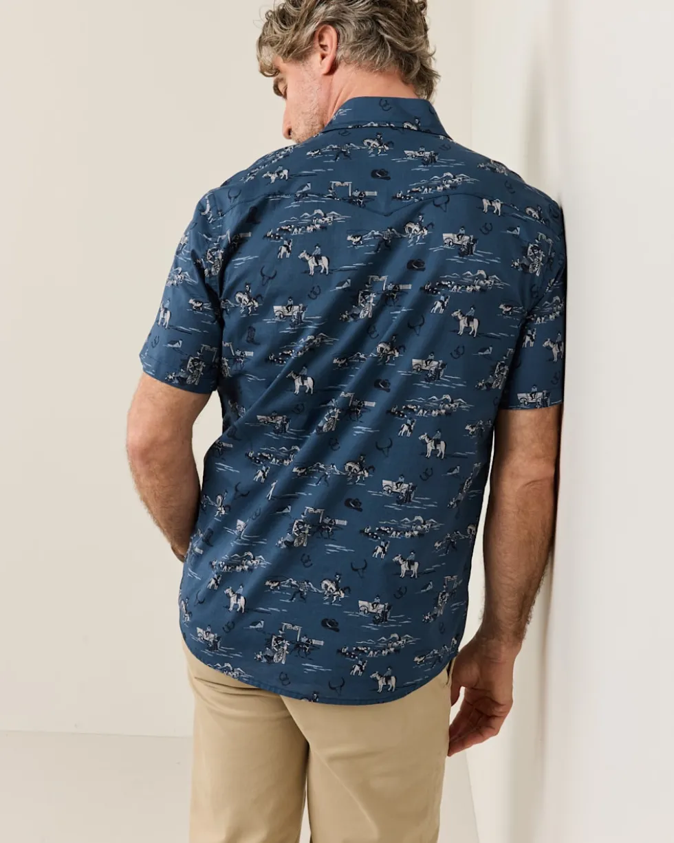 MEN'S SHORT-SLEEVE LARAMIE SNAP-FRONT SHIRT