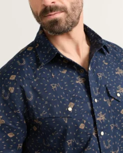MEN'S SHORT-SLEEVE LARAMIE SNAP-FRONT SHIRT