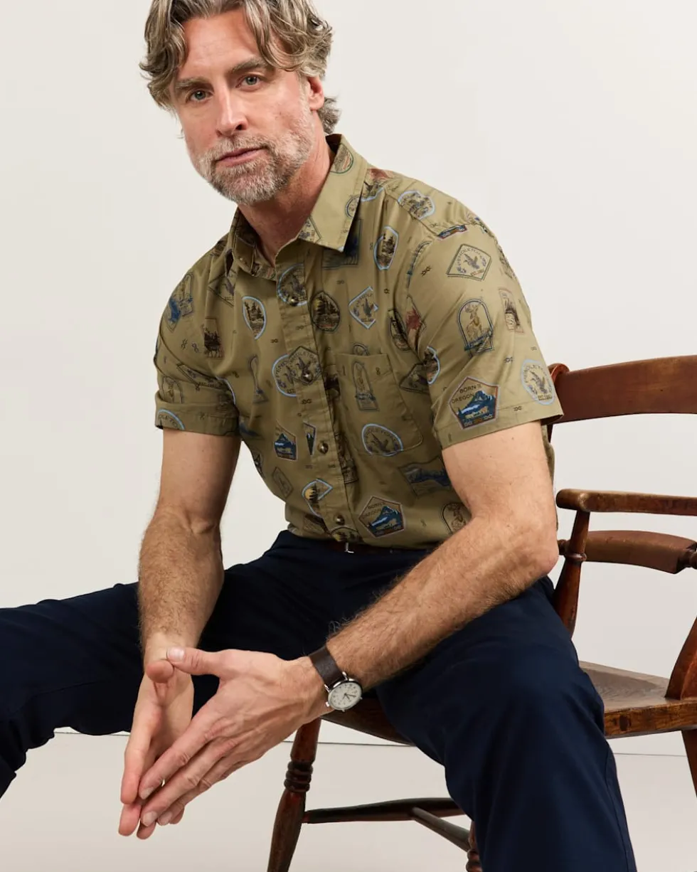 MEN'S SHORT-SLEEVE NATIONAL PARK SHORELINE SHIRT