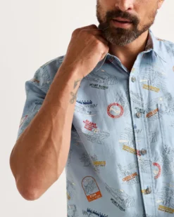 MEN'S SHORT-SLEEVE NATIONAL PARK SHORELINE SHIRT