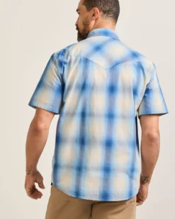 MEN'S SHORT-SLEEVE PLAID FRONTIER SHIRT