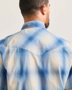 MEN'S SHORT-SLEEVE PLAID FRONTIER SHIRT