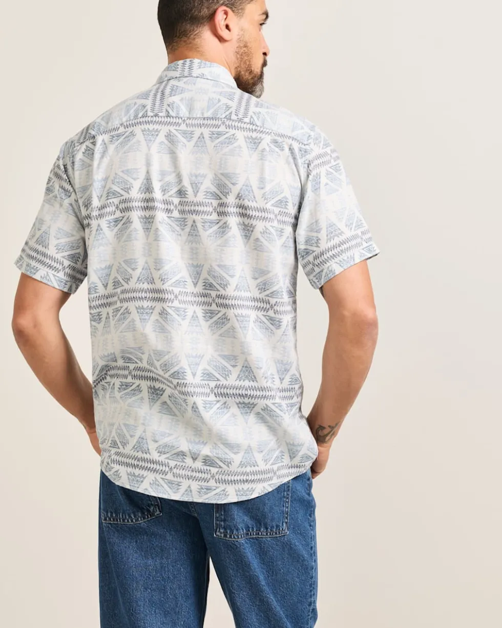 MEN'S SHORT-SLEEVE SHORELINE LINEN SHIRT