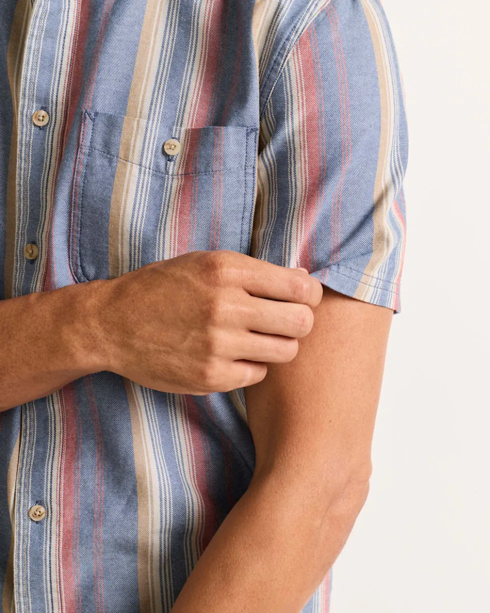 MEN'S SHORT-SLEEVE STRIPE BAYSIDE SHIRT