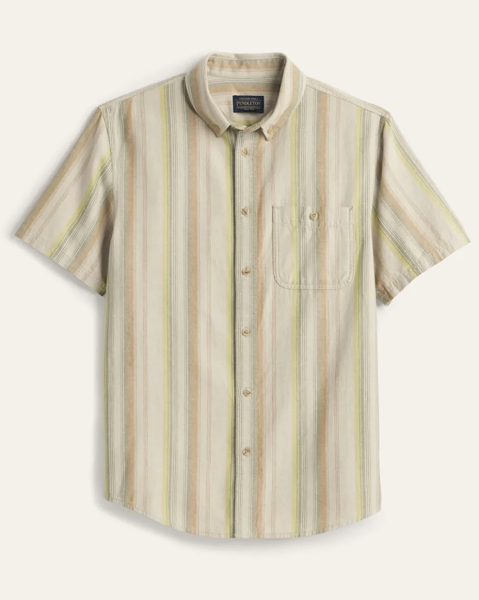 MEN'S SHORT-SLEEVE STRIPE BAYSIDE SHIRT