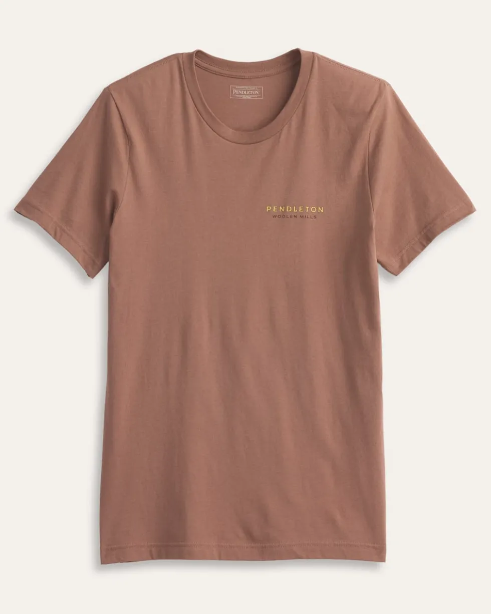 MEN'S SHORT-SLEEVE VINTAGE BISON GRAPHIC TEE