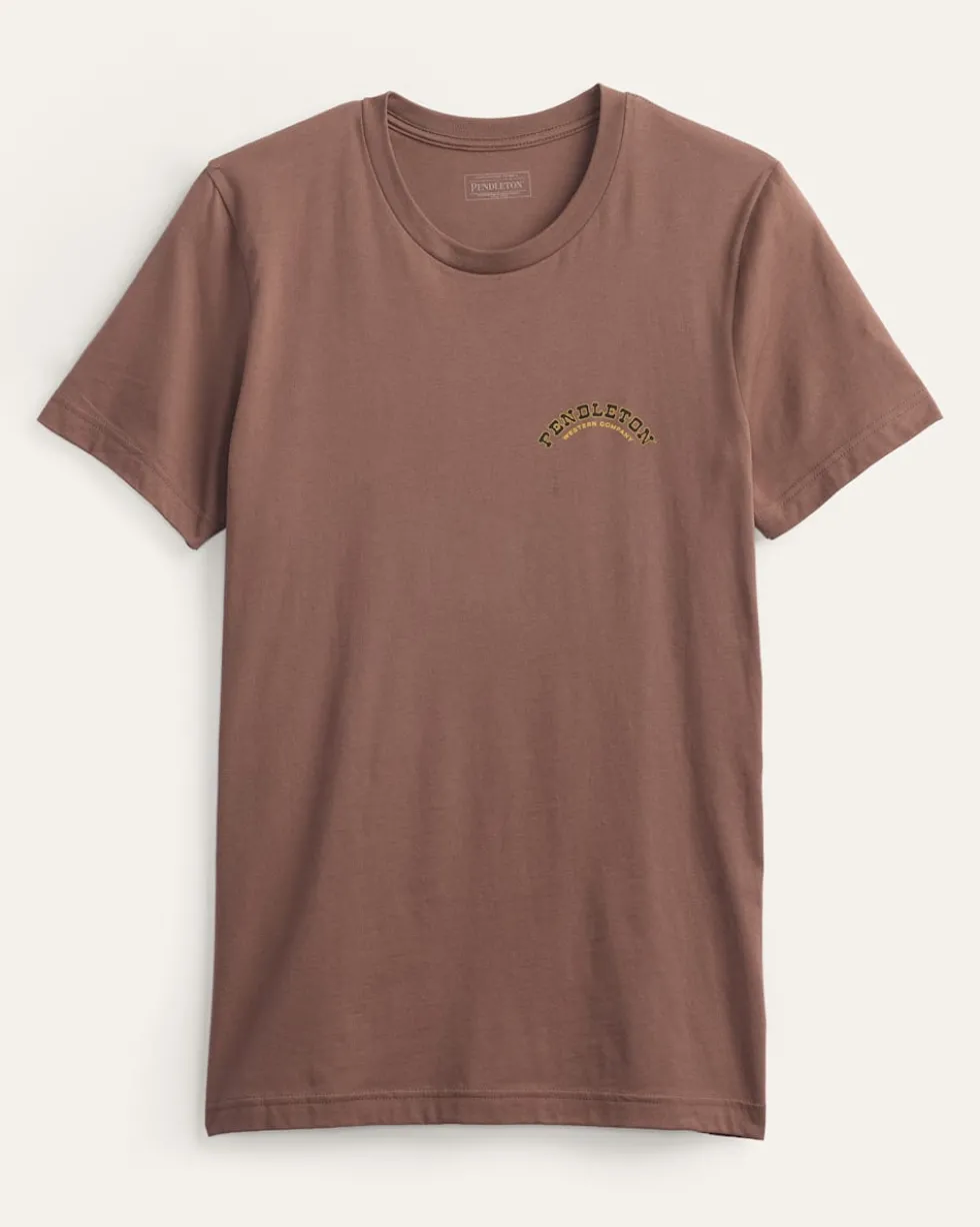 MEN'S SHORT-SLEEVE WESTERN GRAPHIC TEE