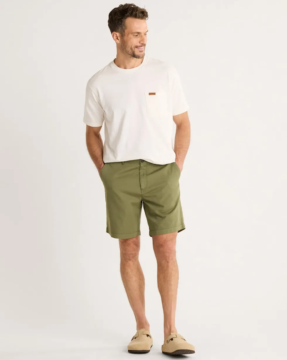 MEN'S SKYLER COTTON/LINEN SHORTS