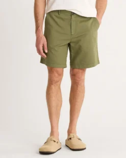 MEN'S SKYLER COTTON/LINEN SHORTS