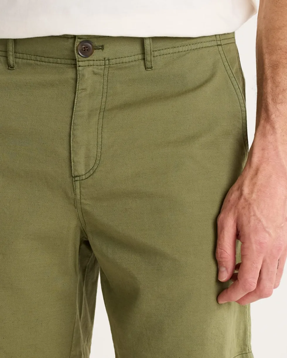 MEN'S SKYLER COTTON/LINEN SHORTS