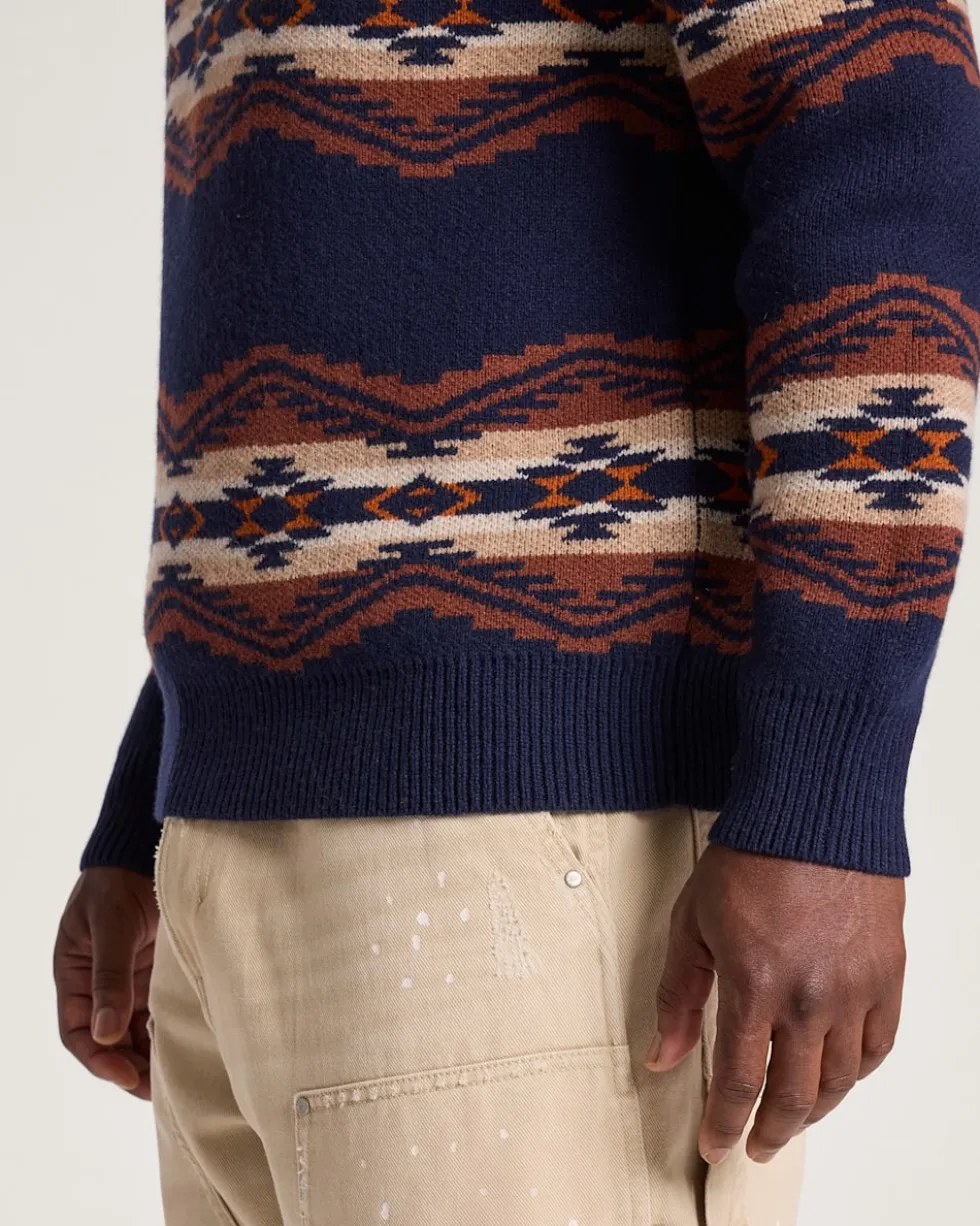 MEN'S TUMALO RIDGE LAMBSWOOL QUARTER-ZIP SWEATER