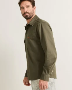 MEN'S TWILL WORK SHIRT