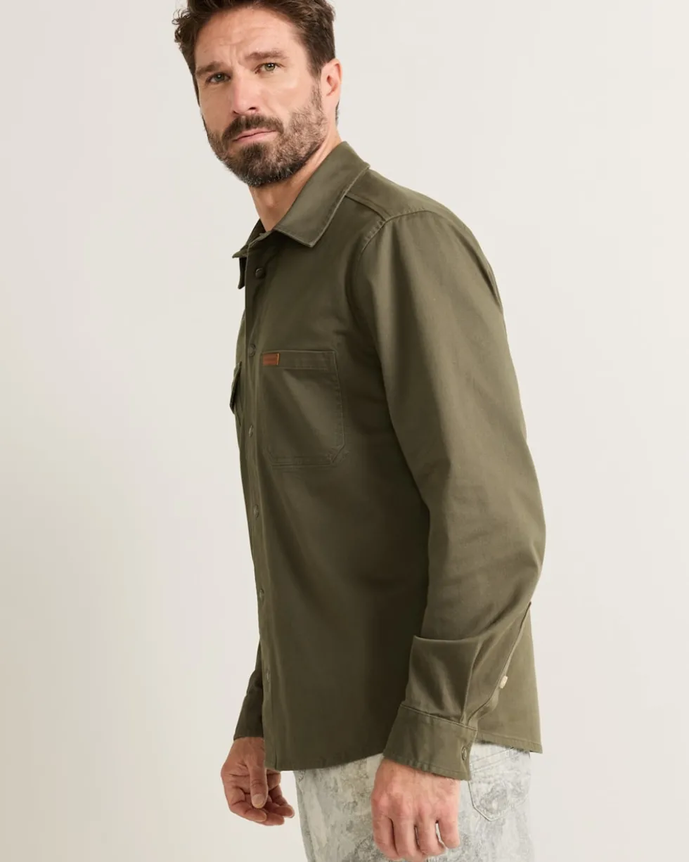 MEN'S TWILL WORK SHIRT