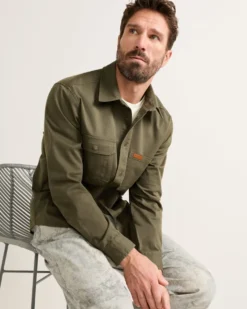 MEN'S TWILL WORK SHIRT