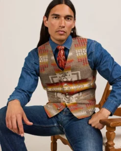 MEN'S WESTERN VEST