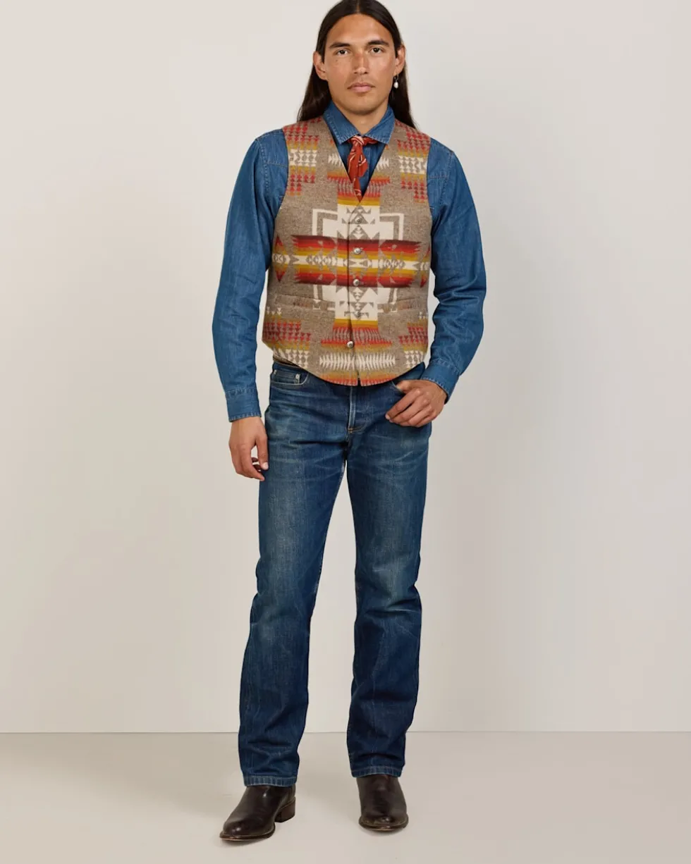 MEN'S WESTERN VEST