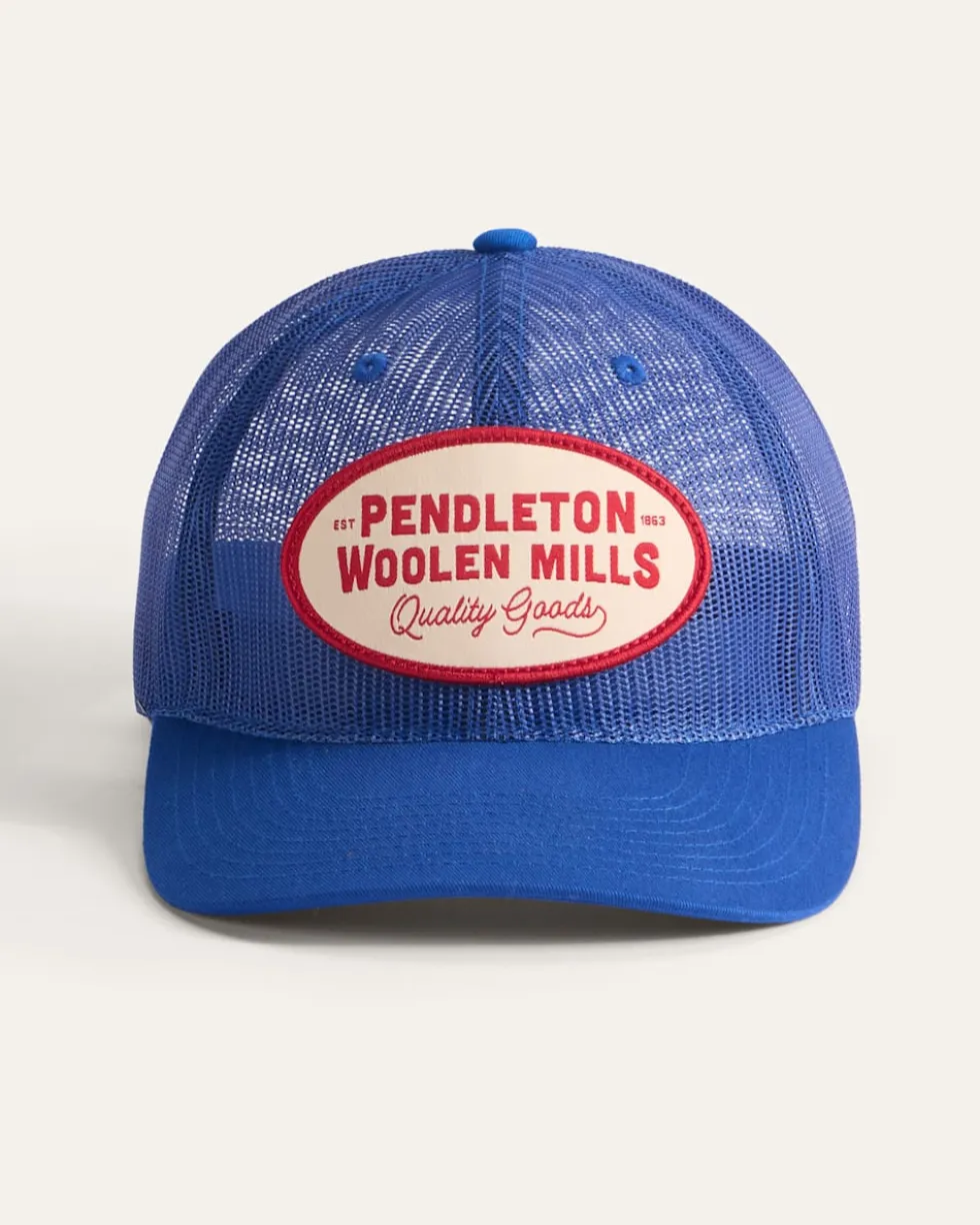 MESH FIVE PANEL TRUCKER HAT