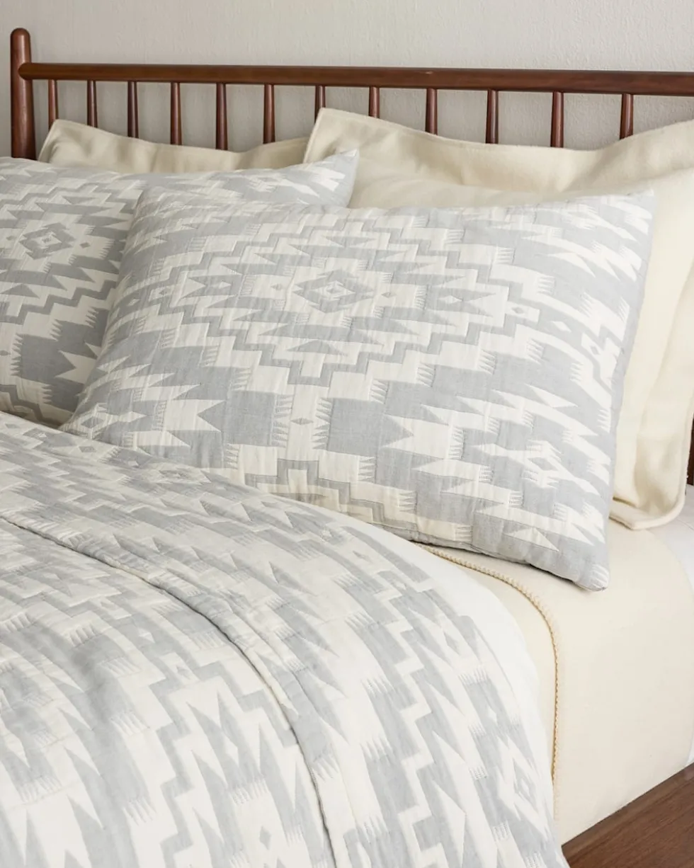 MESILLA COTTON MATELASSE COVERLET SET