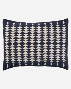 MIDNIGHT NOVA COTTON MATELASSE SHAM