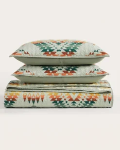 MISSION TRAILS COVERLET SET