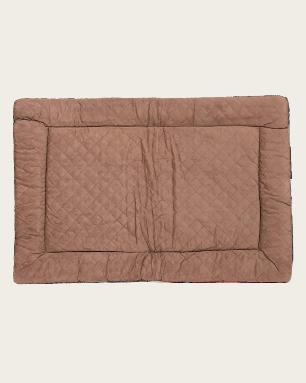 MOUNTAIN PLAID PET BED - COMFORT CUSHION