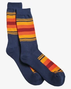 NATIONAL PARK STRIPE CREW SOCKS