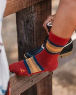 NATIONAL PARK STRIPE CREW SOCKS